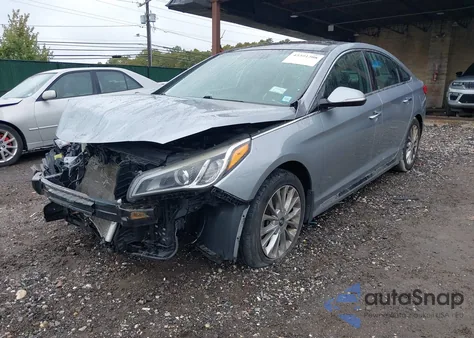2015 Hyundai Sonata Limited from USA, damaged, VIN 5NPE34AF7FH161156